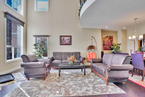 9 Saddlelake Grove Ne, Calgary, AB - Indoor Photo Showing Living Room