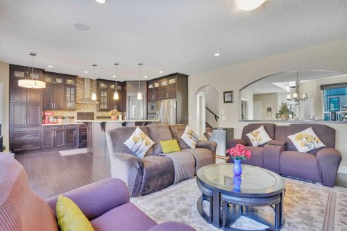 9 Saddlelake Grove Ne, Calgary, AB - Indoor Photo Showing Living Room