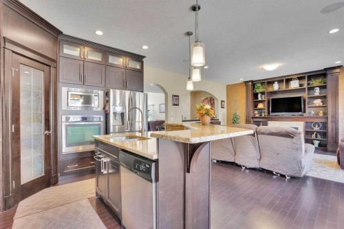 9 Saddlelake Grove Ne, Calgary, AB - Indoor Photo Showing Kitchen With Upgraded Kitchen