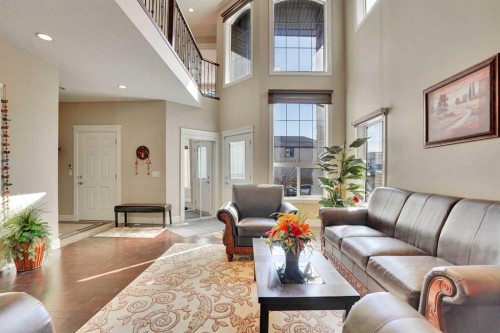 9 Saddlelake Grove Ne, Calgary, AB - Indoor Photo Showing Living Room