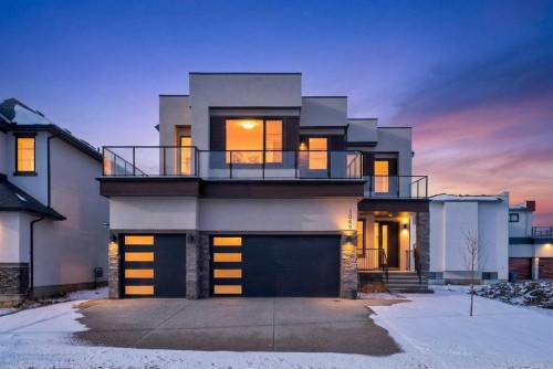 1049 Waterstone Green, Chestermere, AB - Outdoor With Facade