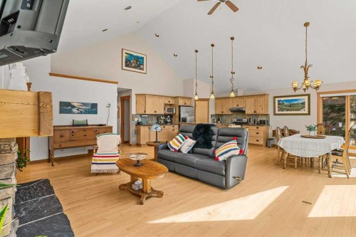 108 Casale Place, Canmore, AB - Indoor Photo Showing Living Room