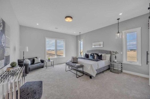384 Watercrest Place, Chestermere, AB - Indoor Photo Showing Bedroom