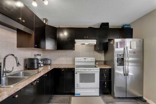 354 Aboyne Place Ne, Calgary, AB - Indoor Photo Showing Kitchen With Double Sink