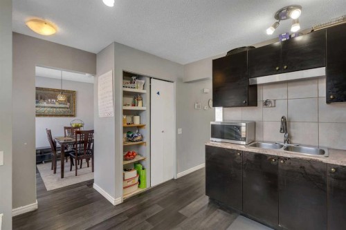 354 Aboyne Place Ne, Calgary, AB - Indoor Photo Showing Kitchen With Double Sink