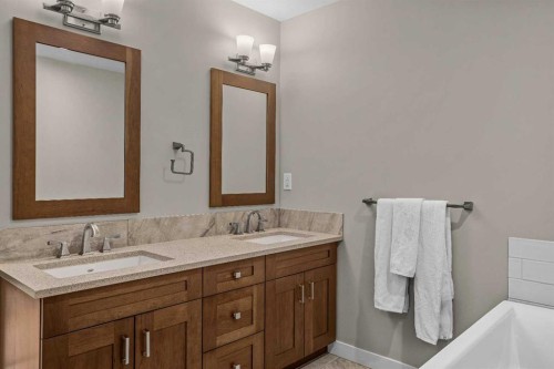 200-707 Spring Creek Drive, Canmore, AB - Indoor Photo Showing Bathroom