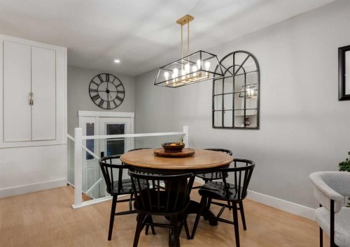 4627 Verona Drive Nw, Calgary, AB - Indoor Photo Showing Dining Room