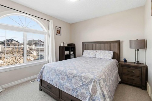 19 Saddleland Drive, Calgary, AB - Indoor Photo Showing Bedroom