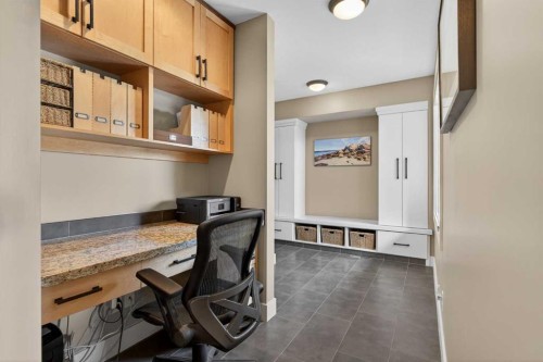31 Rosetree Road Nw, Calgary, AB - Indoor Photo Showing Office