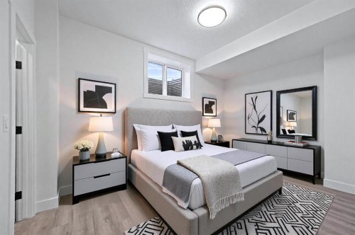 8112 Bowness Road Nw, Calgary, AB - Indoor Photo Showing Bedroom