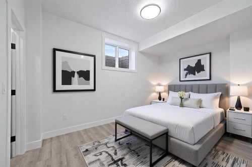 8112 Bowness Road Nw, Calgary, AB - Indoor Photo Showing Bedroom
