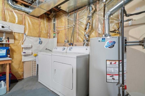 28 Martin Crossing Rise Ne, Calgary, AB - Indoor Photo Showing Basement