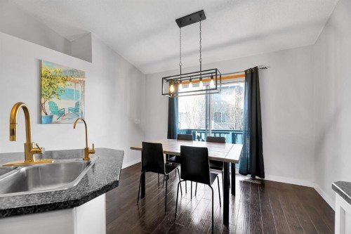 132 West Creek Drive, Chestermere, AB - Indoor Photo Showing Kitchen With Double Sink