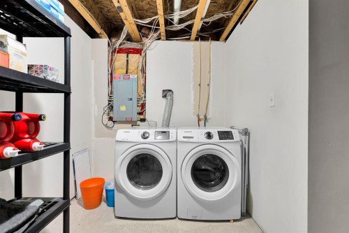 132 West Creek Drive, Chestermere, AB - Indoor Photo Showing Laundry Room