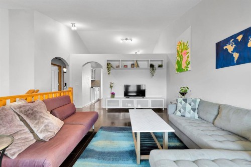 132 West Creek Drive, Chestermere, AB - Indoor Photo Showing Living Room