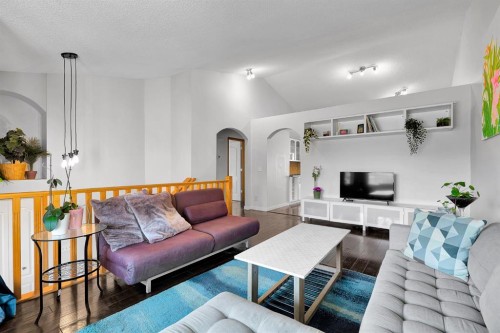 132 West Creek Drive, Chestermere, AB - Indoor Photo Showing Living Room