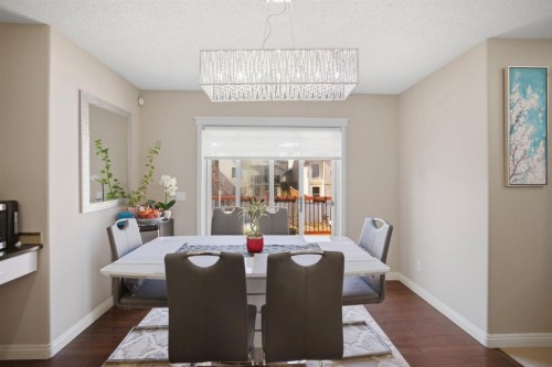 87 Kincora Drive Nw, Calgary, AB - Indoor Photo Showing Dining Room