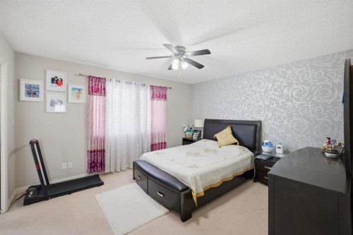 87 Kincora Drive Nw, Calgary, AB - Indoor Photo Showing Bedroom