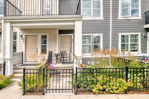 647 Cranbrook Walk Se, Calgary, AB - Outdoor With Deck Patio Veranda With Facade