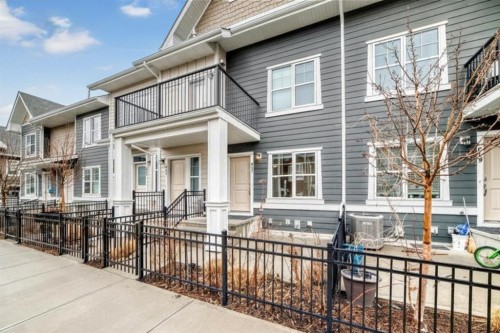 647 Cranbrook Walk Se, Calgary, AB - Outdoor With Deck Patio Veranda With Facade