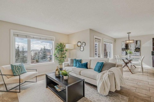 286 Mountain Park Drive Se, Calgary, AB - Indoor Photo Showing Living Room
