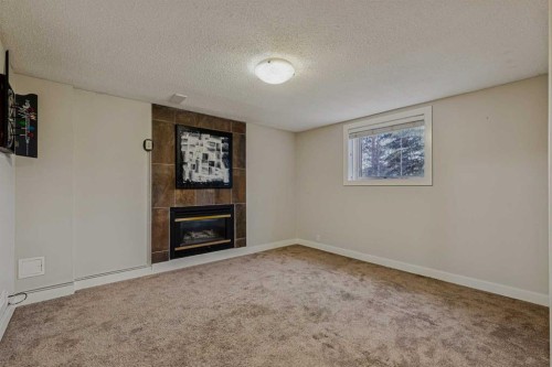286 Mountain Park Drive Se, Calgary, AB - Indoor With Fireplace
