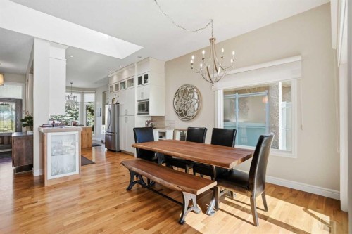40 Eagleview Way, Cochrane, AB - Indoor Photo Showing Dining Room