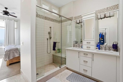 40 Eagleview Way, Cochrane, AB - Indoor Photo Showing Bathroom