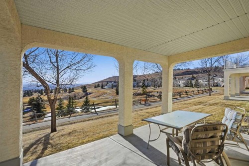 40 Eagleview Way, Cochrane, AB - Outdoor With Deck Patio Veranda