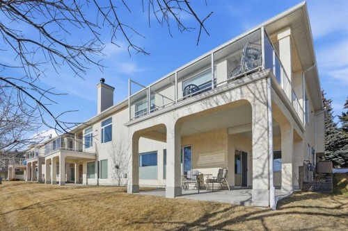 40 Eagleview Way, Cochrane, AB - Outdoor With Deck Patio Veranda