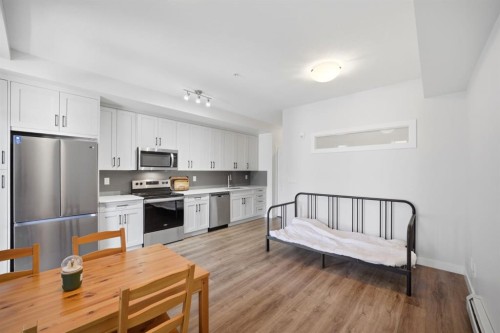 315-10 Sage Hill Walk Nw, Calgary, AB - Indoor Photo Showing Kitchen With Stainless Steel Kitchen