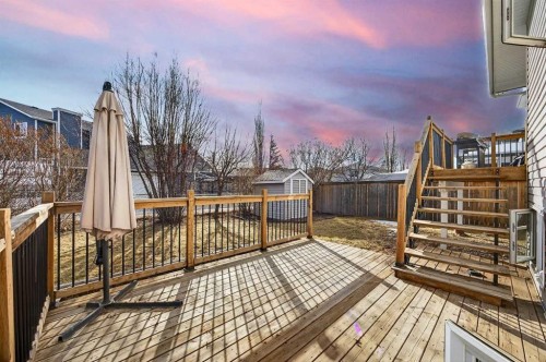 1503 Thorburn Drive Se, Airdrie, AB - Outdoor With Deck Patio Veranda With Exterior