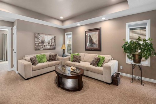 323 Nolan Hill Boulevard Nw, Calgary, AB - Indoor Photo Showing Living Room
