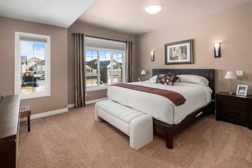 323 Nolan Hill Boulevard Nw, Calgary, AB - Indoor Photo Showing Bedroom