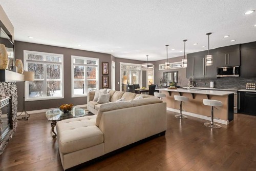 323 Nolan Hill Boulevard Nw, Calgary, AB - Indoor With Fireplace
