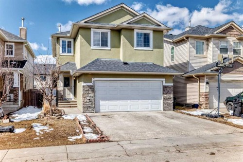 46 Saddlecrest Gardens Ne, Calgary, AB - Outdoor With Facade