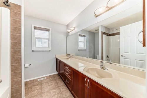 46 Saddlecrest Gardens Ne, Calgary, AB - Indoor Photo Showing Bathroom