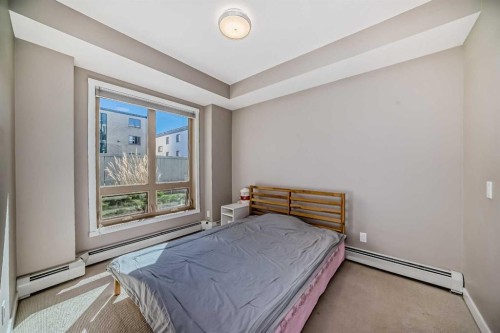 109-823 5 Avenue Nw, Calgary, AB - Indoor Photo Showing Bedroom