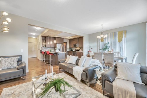 173 Redstone Common Ne, Calgary, AB - Indoor Photo Showing Living Room