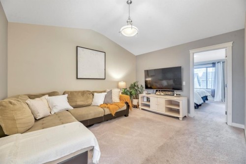 173 Redstone Common Ne, Calgary, AB - Indoor Photo Showing Living Room