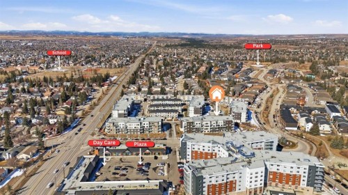 313-700 Shawnee Square Sw, Calgary, AB - Outdoor With View