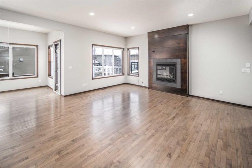 47 Pantego Avenue Nw, Calgary, AB - Indoor With Fireplace