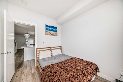 516-95 Skyview Close Ne, Calgary, AB - Indoor Photo Showing Bedroom