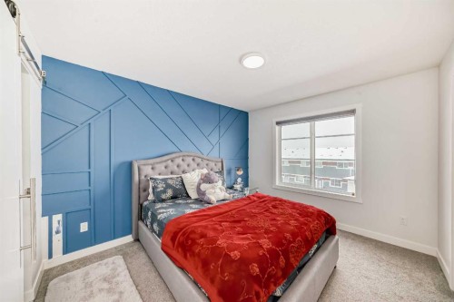 516-95 Skyview Close Ne, Calgary, AB - Indoor Photo Showing Bedroom