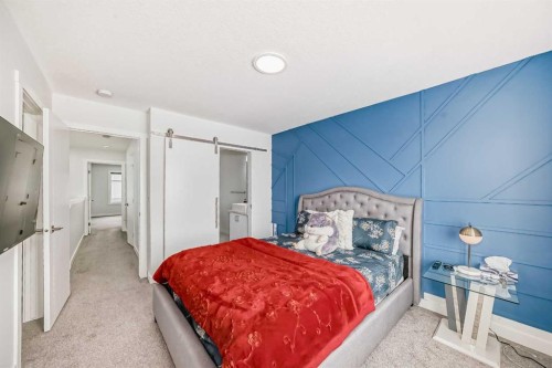 516-95 Skyview Close Ne, Calgary, AB - Indoor Photo Showing Bedroom