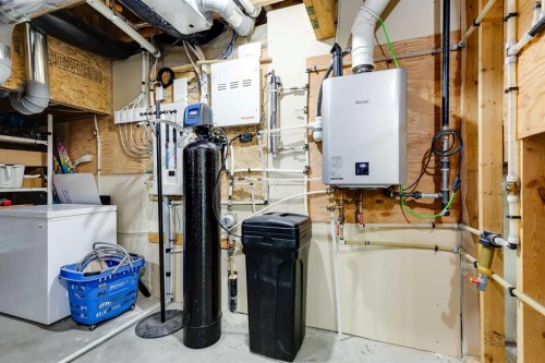 24 Elgin Meadows Manor Se, Calgary, AB - Indoor Photo Showing Basement