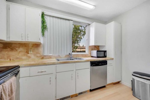 61-175 Manora Place Ne, Calgary, AB - Indoor Photo Showing Kitchen With Double Sink