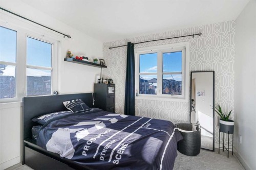 960 Walden Drive Se, Calgary, AB - Indoor Photo Showing Bedroom