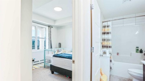 404-125 Wolf Hollow Crescent Se, Calgary, AB - Indoor Photo Showing Bathroom