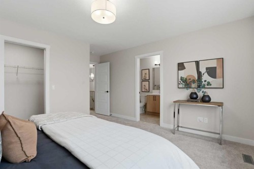 72 Buffaloberry Manor Se, Calgary, AB - Indoor Photo Showing Bedroom